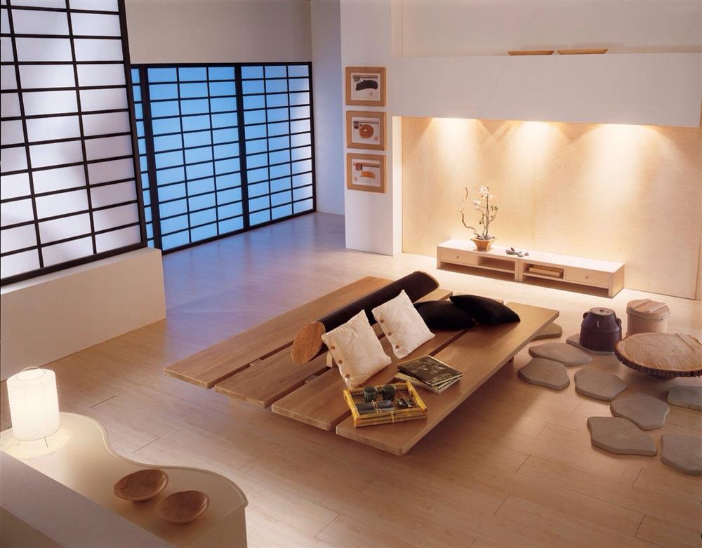 Play With Soft Lights, Neutral Colors And Floor Level Furniture
